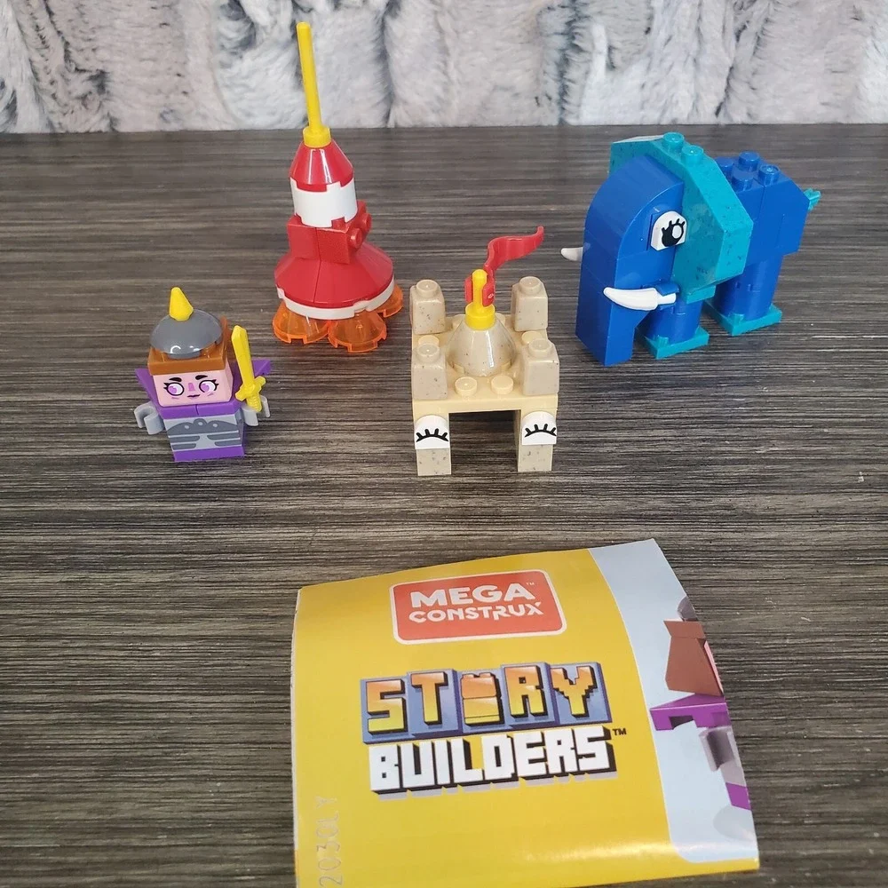 Mega Construx Story Builders Knight and Castle Building Set LOOSE COMPLETE
